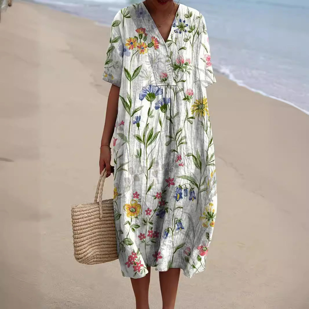 Nicka™ | Vestido con estampado floral