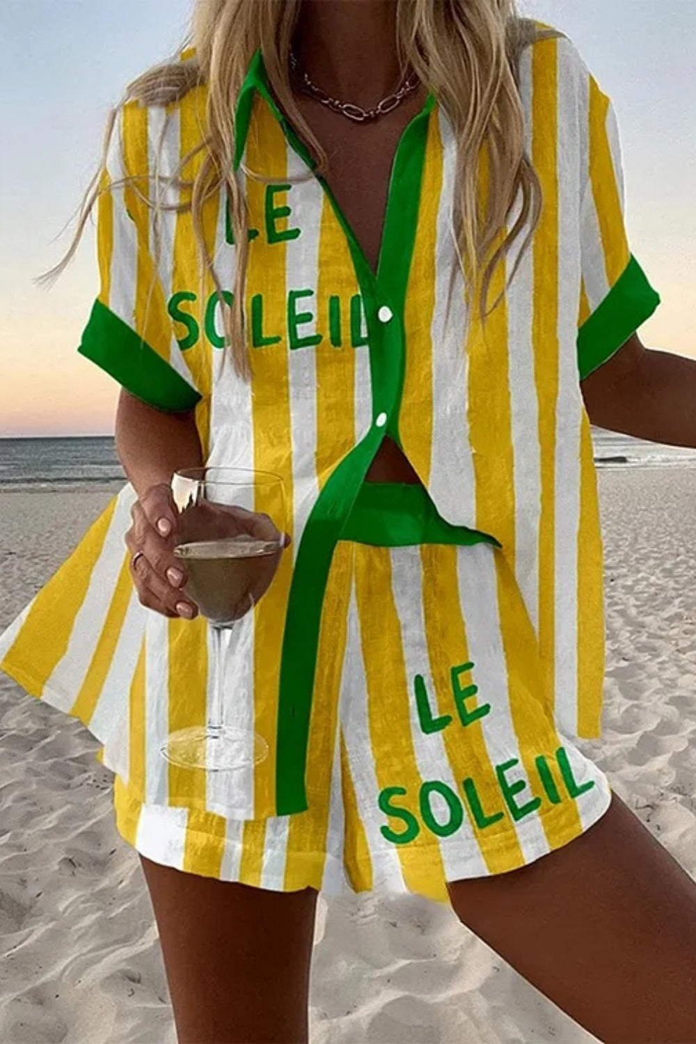 Jorelle™ | Conjunto corto ligero de verano