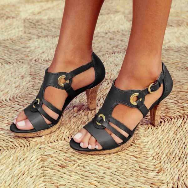 Volmena™ - Sandalias con tacón elegantes