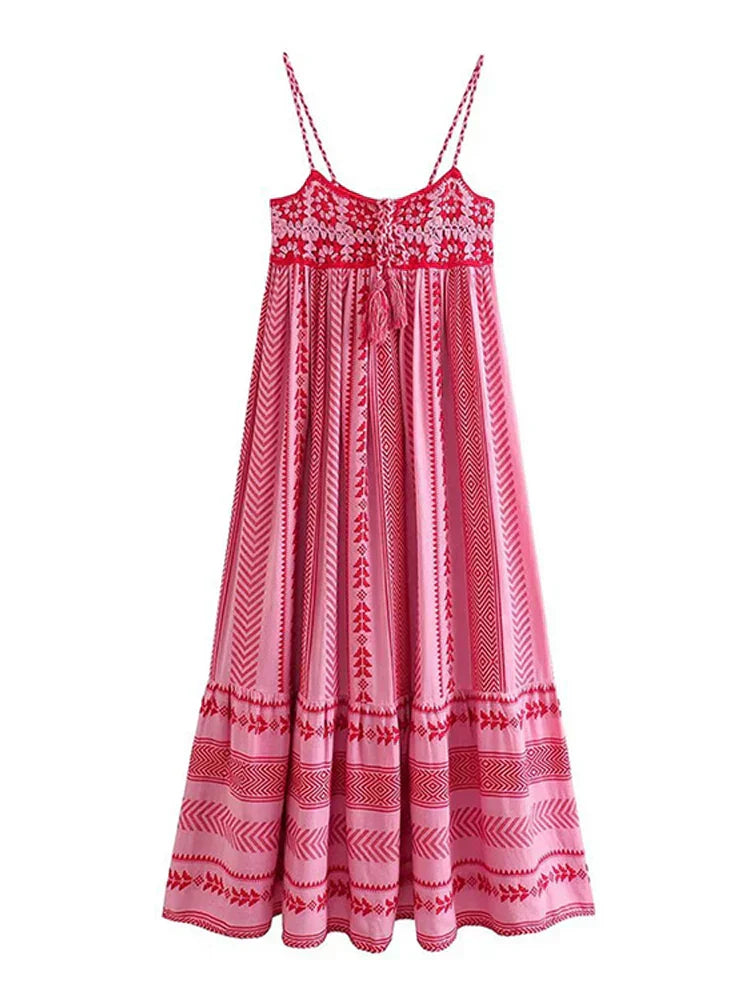 Vestido Estefania™ Rosa y Delicado