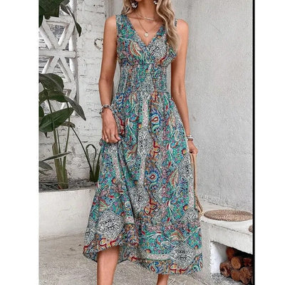 Marie™ Vestido bohemio sin mangas para mujer