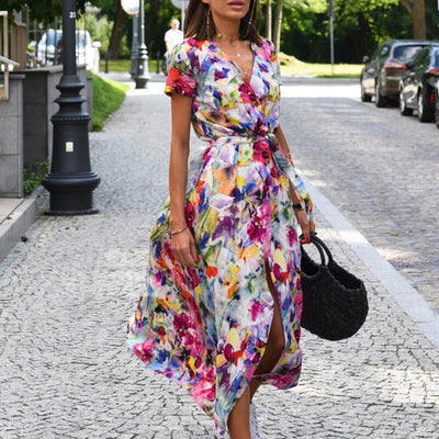 Anna™ Vestido con estampado floral primavera/verano