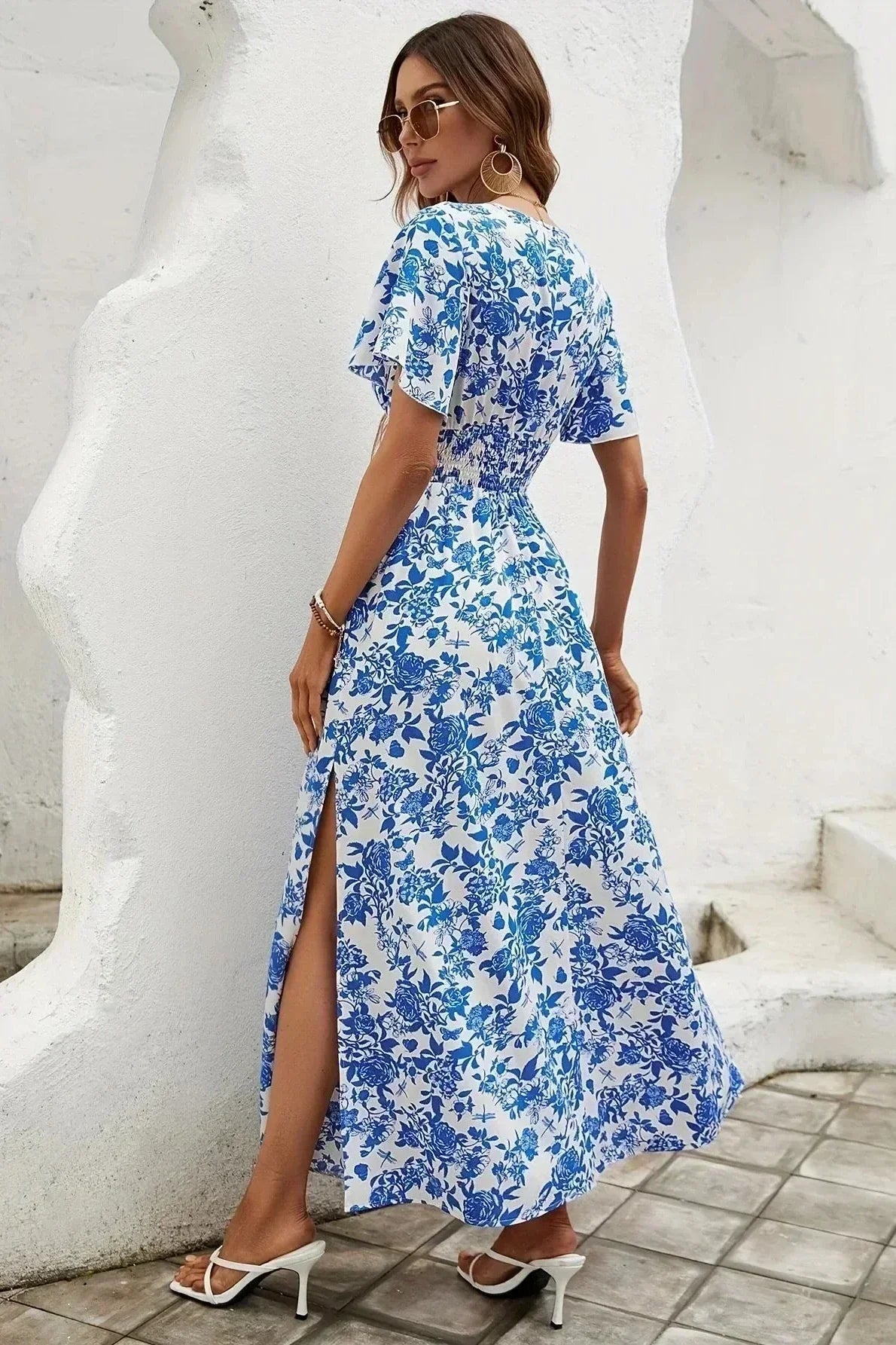 Axelle™ | Vestido floral bohemio