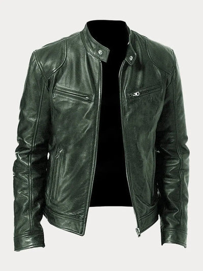 Laluna® | Chaqueta de cuero casual