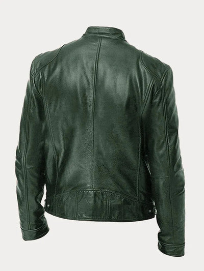 Laluna® | Chaqueta de cuero casual