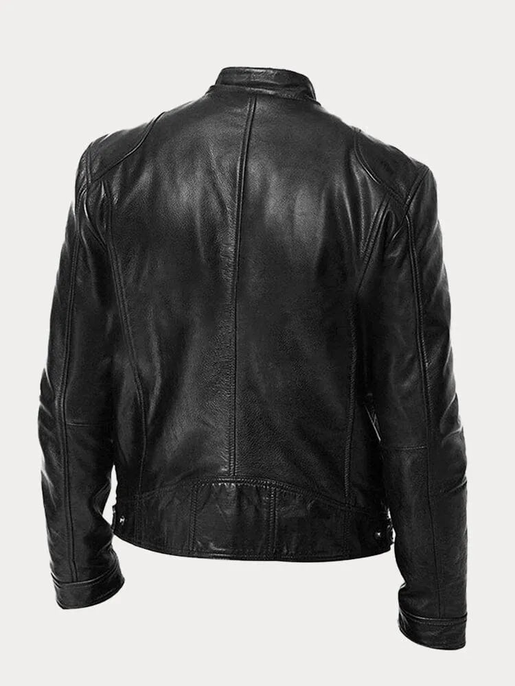 Laluna® | Chaqueta de cuero casual