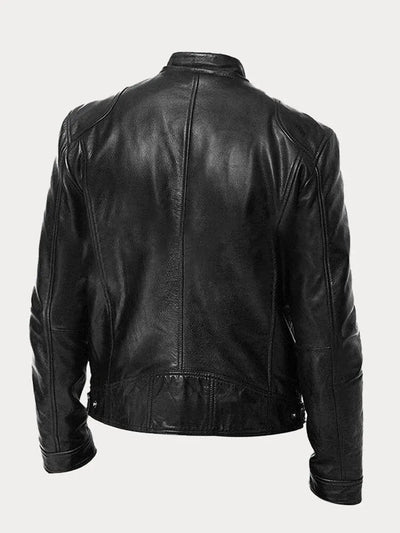 Laluna® | Chaqueta de cuero casual