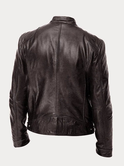 Laluna® | Chaqueta de cuero casual