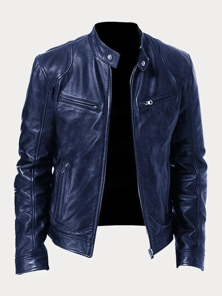 Laluna® | Chaqueta de cuero casual