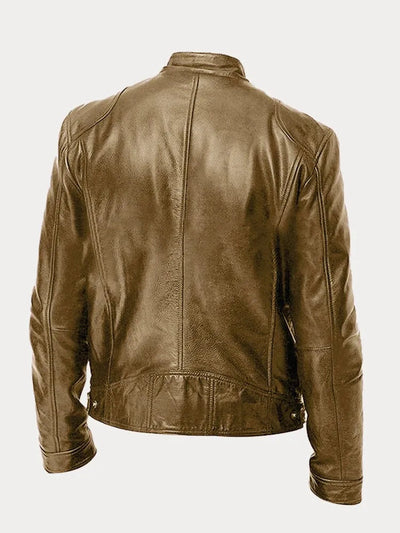 Laluna® | Chaqueta de cuero casual