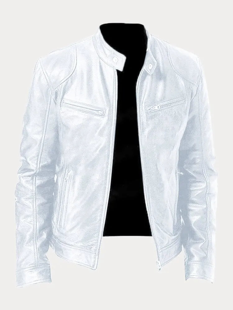 Laluna® | Chaqueta de cuero casual