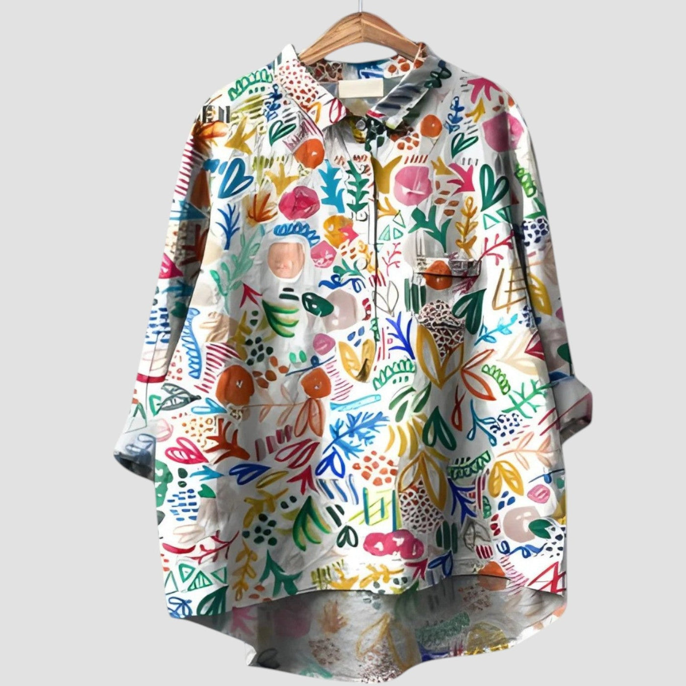 Sabrine - Camisa con estampado