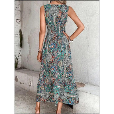 Marie™ Vestido bohemio sin mangas para mujer