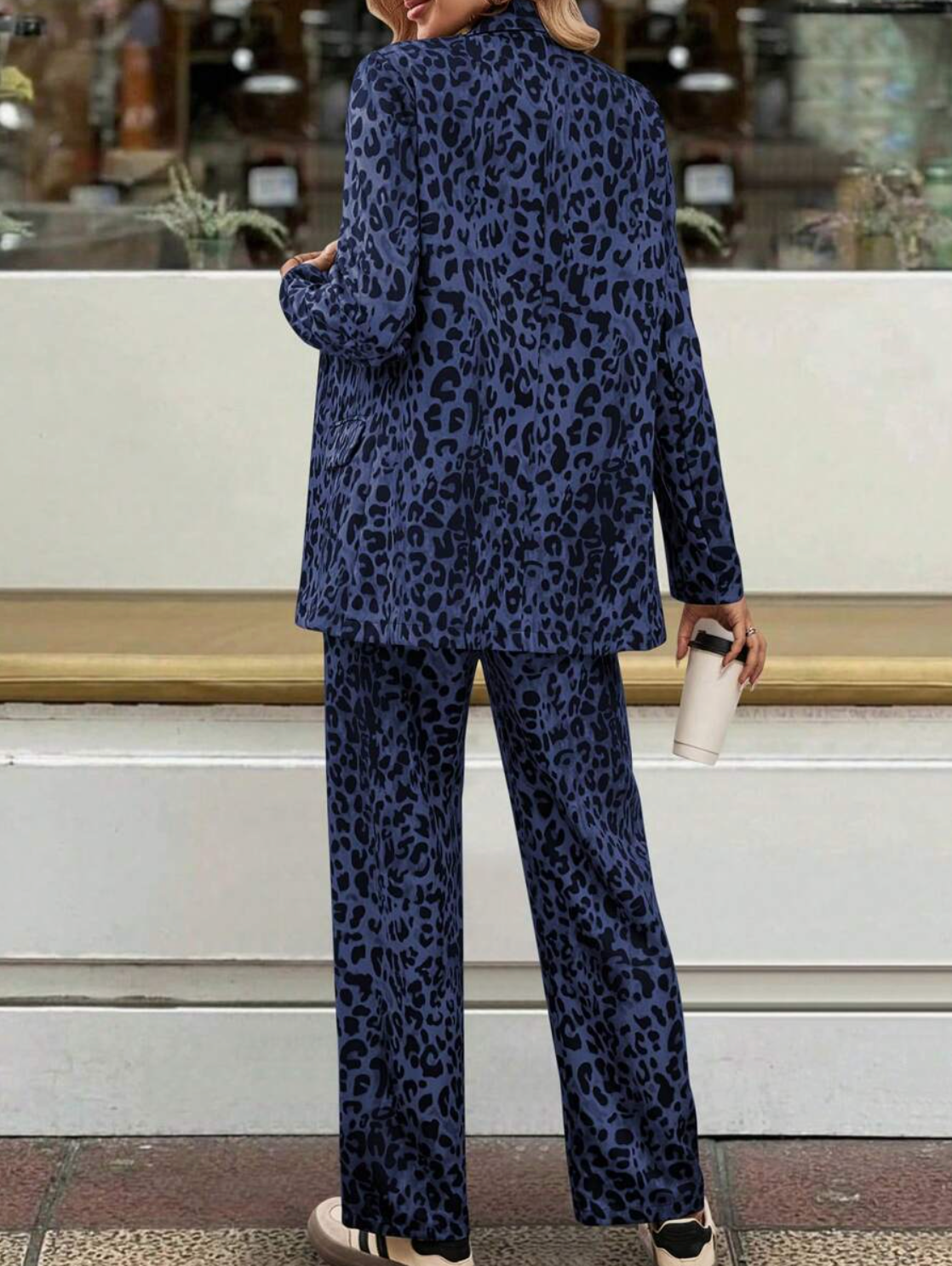 Loungewear Club™️ | Elegante conjunto con estampado de leopardo