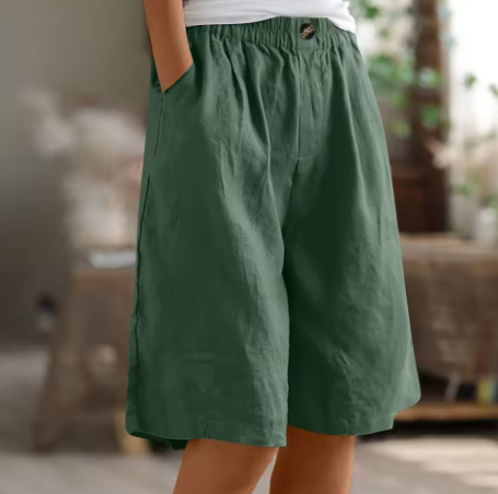 Liss - Pantalones cortos bohemios  para mujer