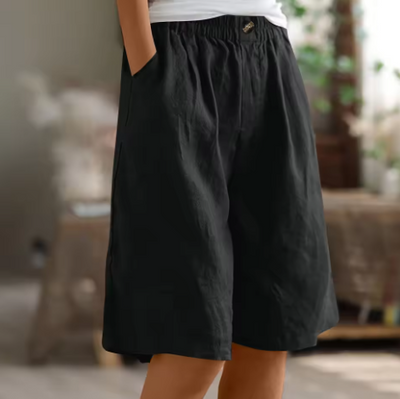 Liss - Pantalones cortos bohemios  para mujer