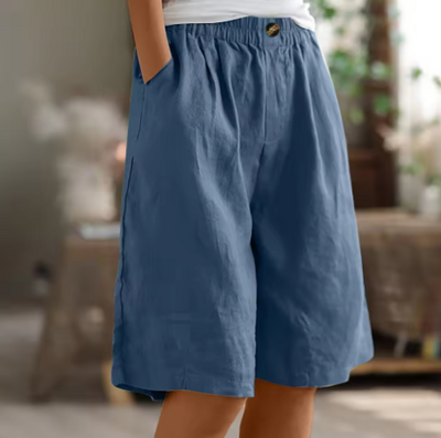 Liss - Pantalones cortos bohemios  para mujer