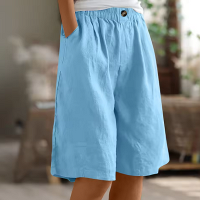 Liss - Pantalones cortos bohemios  para mujer