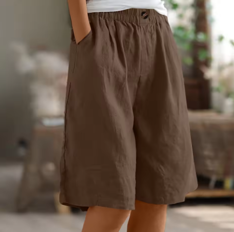 Liss - Pantalones cortos bohemios  para mujer