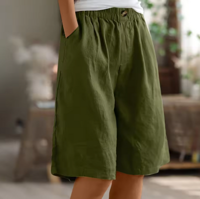 Liss - Pantalones cortos bohemios  para mujer