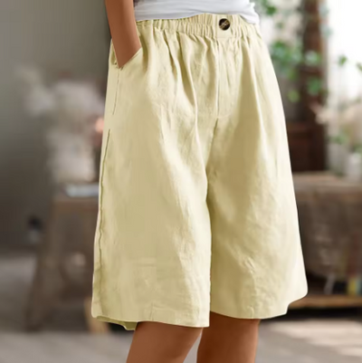 Liss - Pantalones cortos bohemios  para mujer