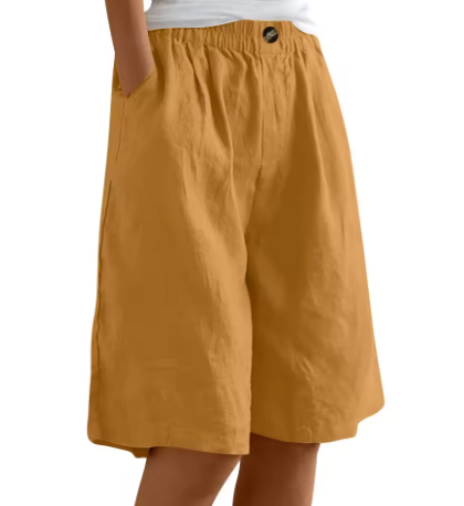 Liss - Pantalones cortos bohemios  para mujer