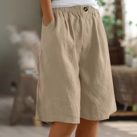 Liss - Pantalones cortos bohemios  para mujer