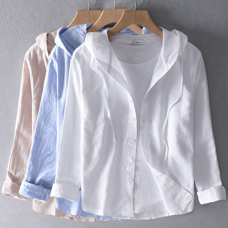 Elena | Blusa ligera con capucha