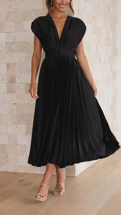Maria | Elegante vestido plisado