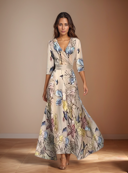Lorraine | Vestido con estampado floral