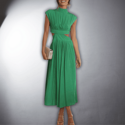 Ilona | Vestido plisado premium