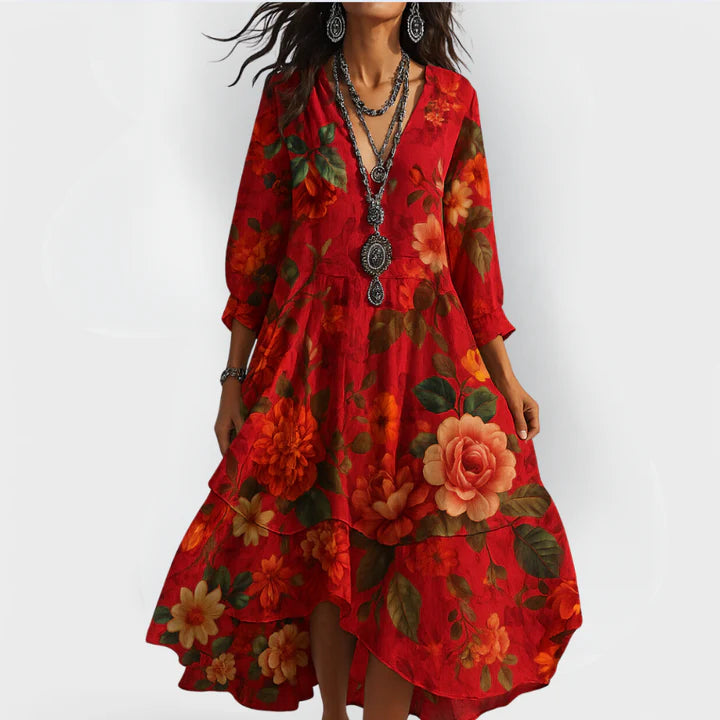 Marina | Vestido floral vintage