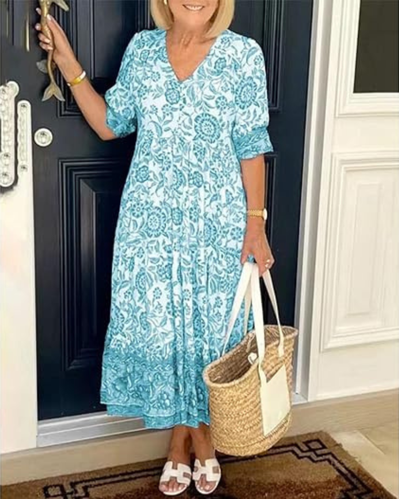 Nia – Vestido de verano elegante y cómodo para todos los días