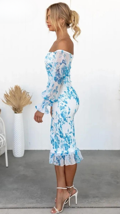 Kendall | Vestido midi de lujo (Casi agotado)