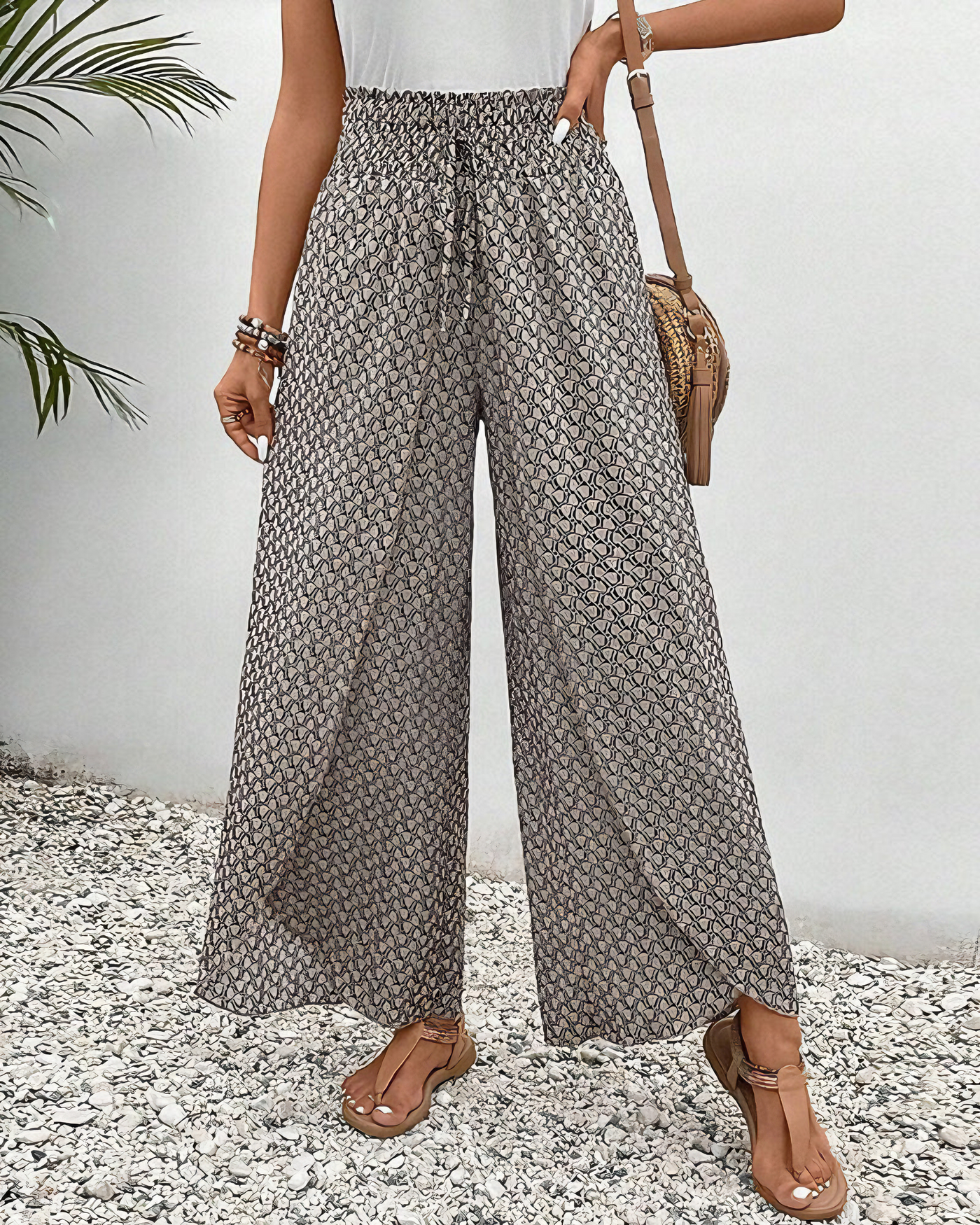 Noor | Pantalones anchos y relajados