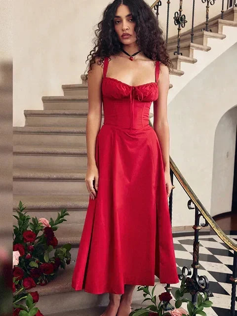 Natalia ™ vestido midi elegante