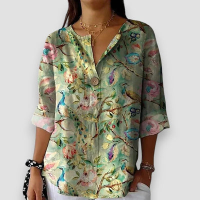 Elenora - Camisa floral