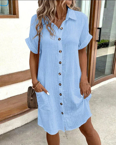 Renata™ - Vestido polo oversize