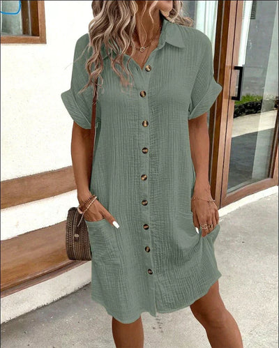 Renata™ - Vestido polo oversize
