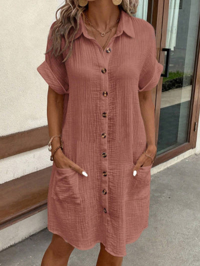 Renata™ - Vestido polo oversize