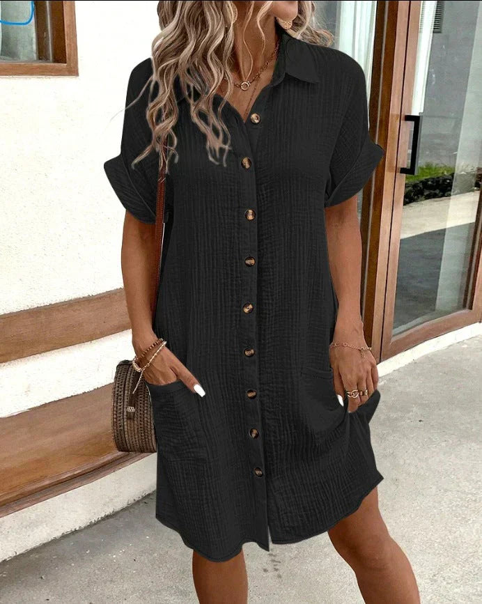 Renata™ - Vestido polo oversize
