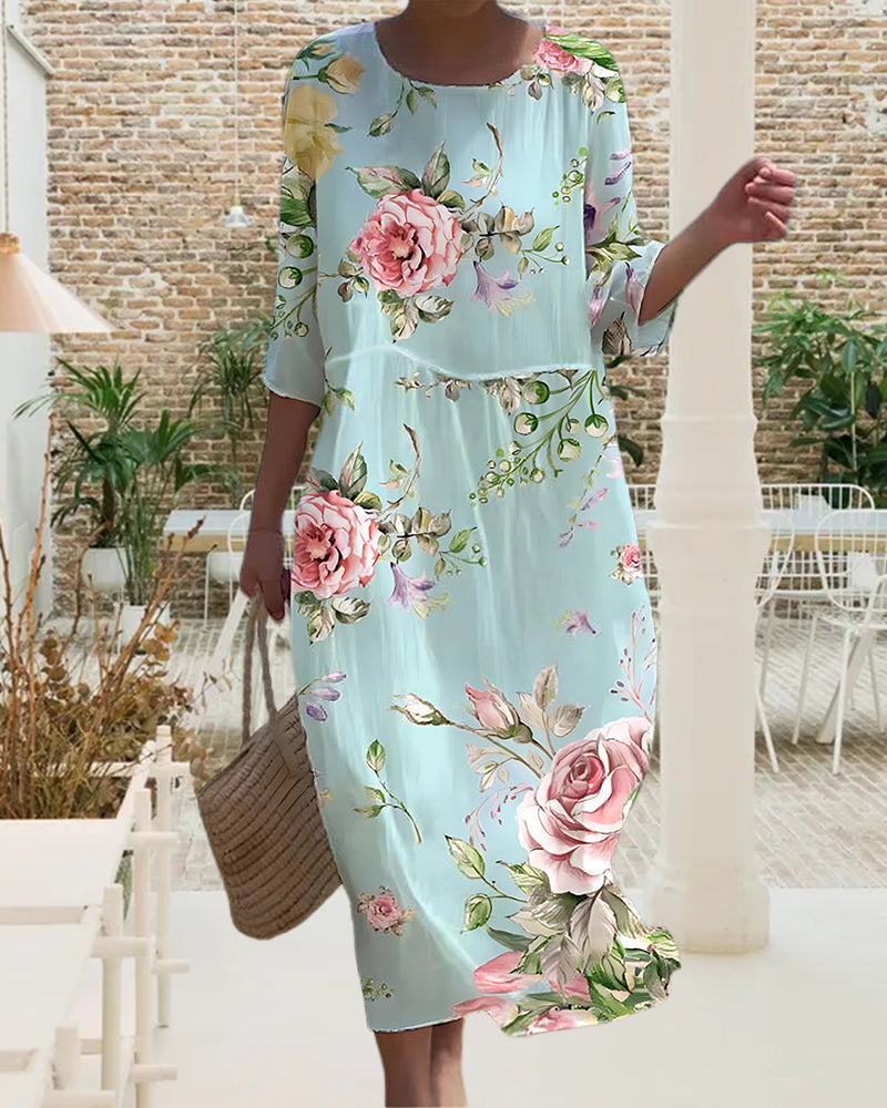 Mirella™ - Elegante vestido floral