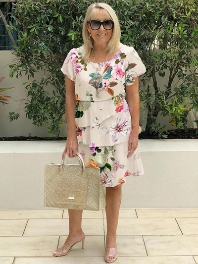 Émilie – Elegante vestido largo floral