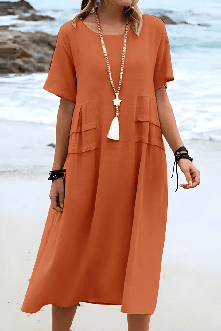 Aria™ - Vestido de lino de verano