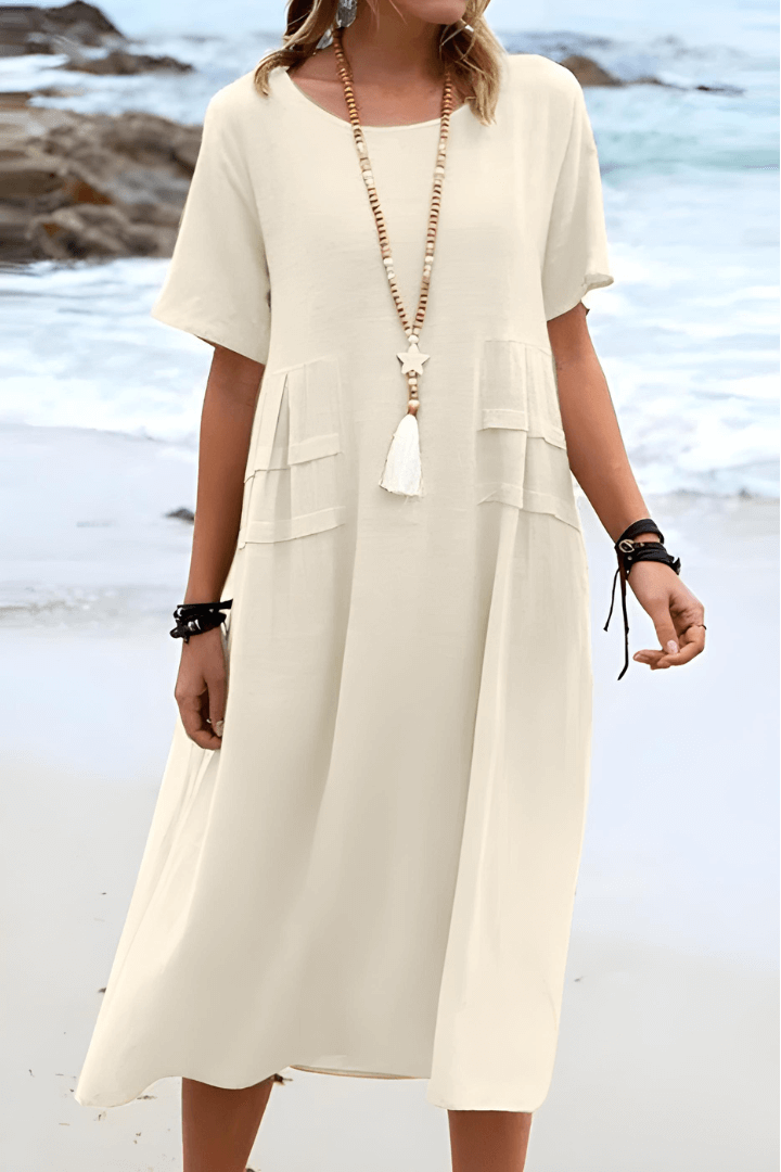 Aria™ - Vestido de lino de verano