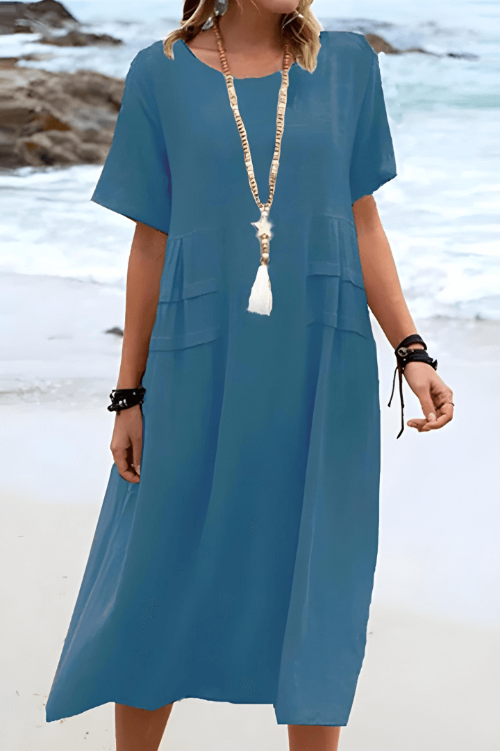 Aria™ - Vestido de lino de verano