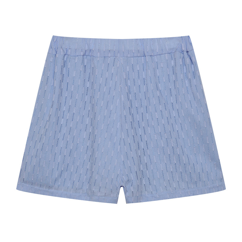 Maude | Conjunto elegante de camisa y pantalones cortos