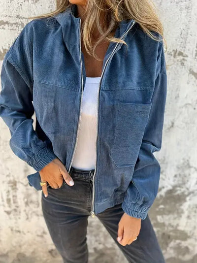 Lieve | Chaqueta de primavera con cremallera