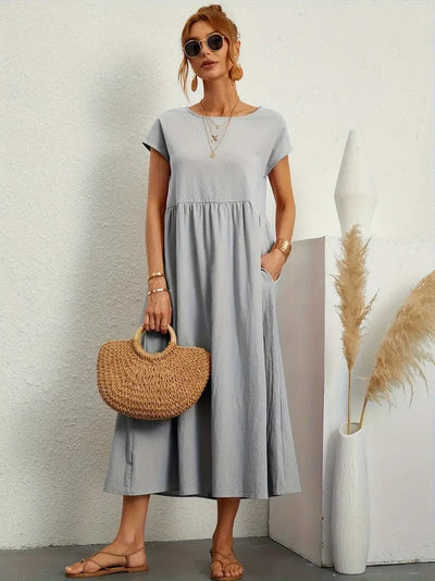 Eliza™ Vestido casual de verano con bolsillos