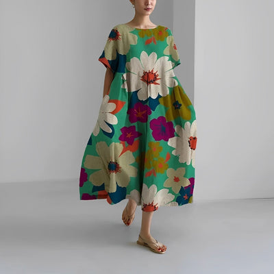 Élodie™ | Elegante vestido bohemio floral